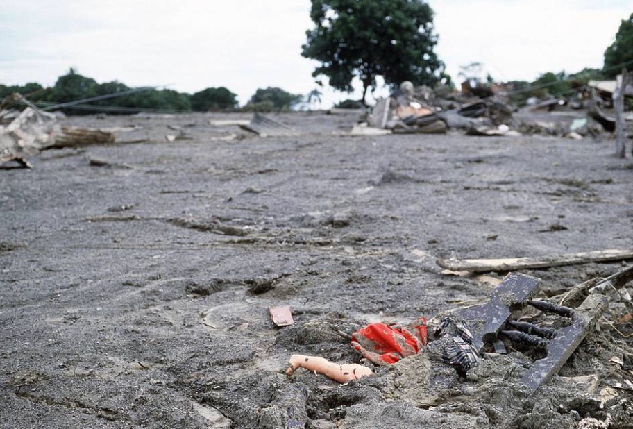 Photographie de Frank Fournier montrant les conséquences de la catastrophe
