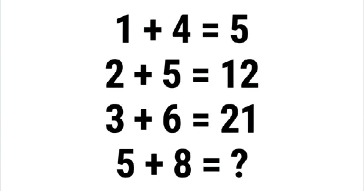 Ce casse-tête mathématique divise la toile : et vous, quelle est votre solution ?