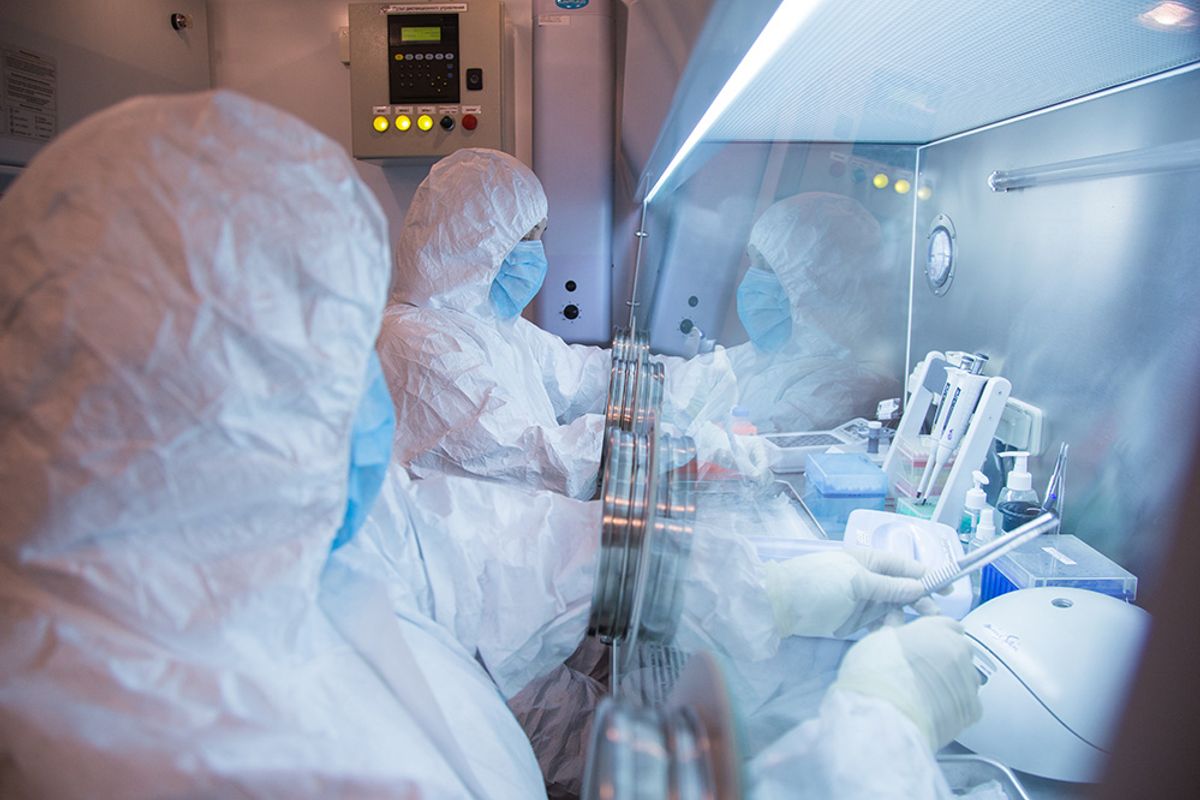 Fears have been triggered following the mysterious death of a Siberian laboratory worker