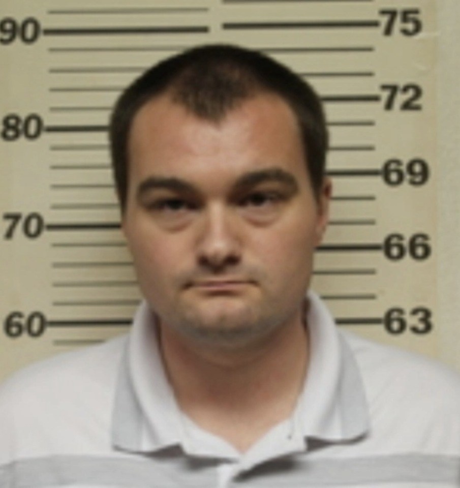 Police booking photo of James Mast.