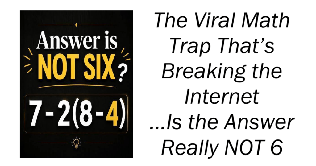 The Viral Math Trap That's Breaking the Internet
