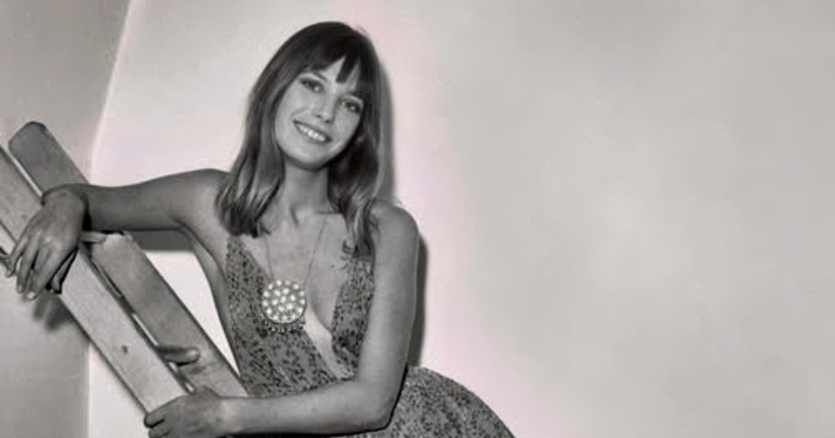 Portrait de Jane Birkin dans sa jeunesse