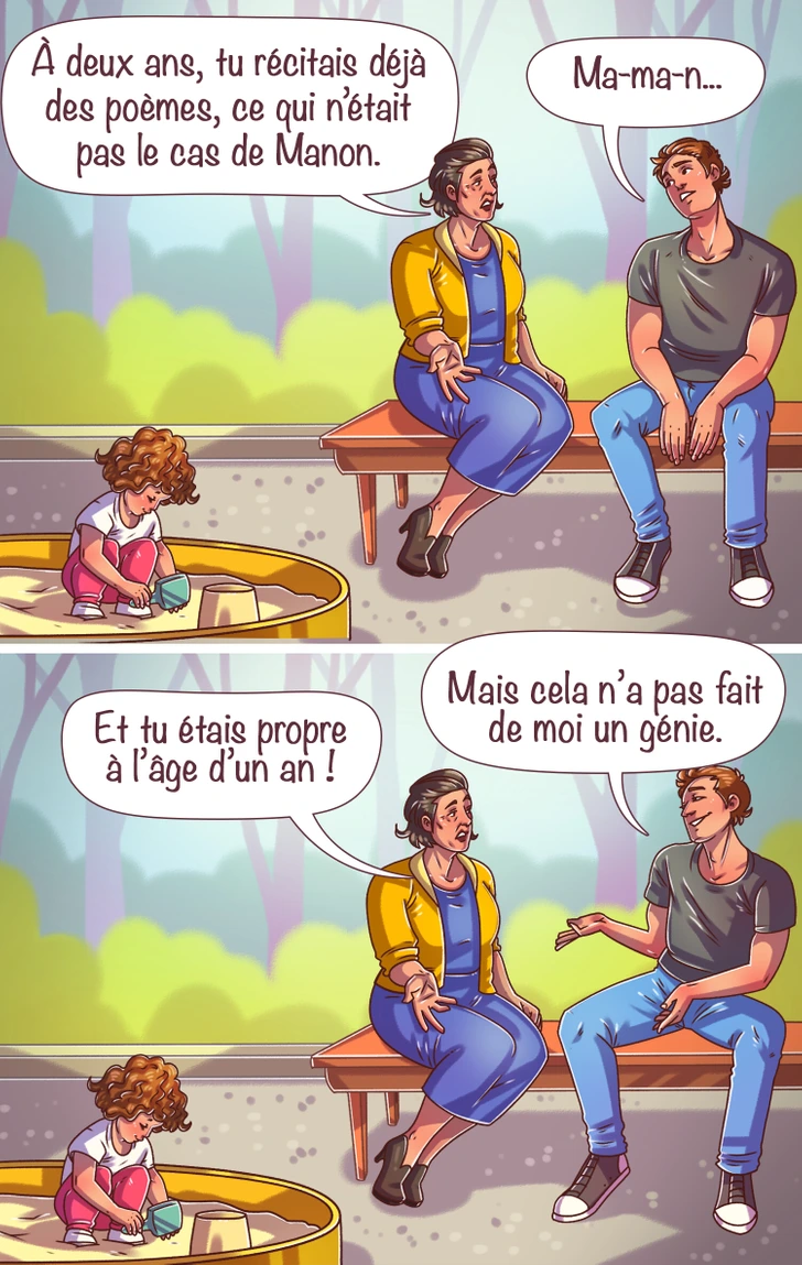 Bébé qui explore