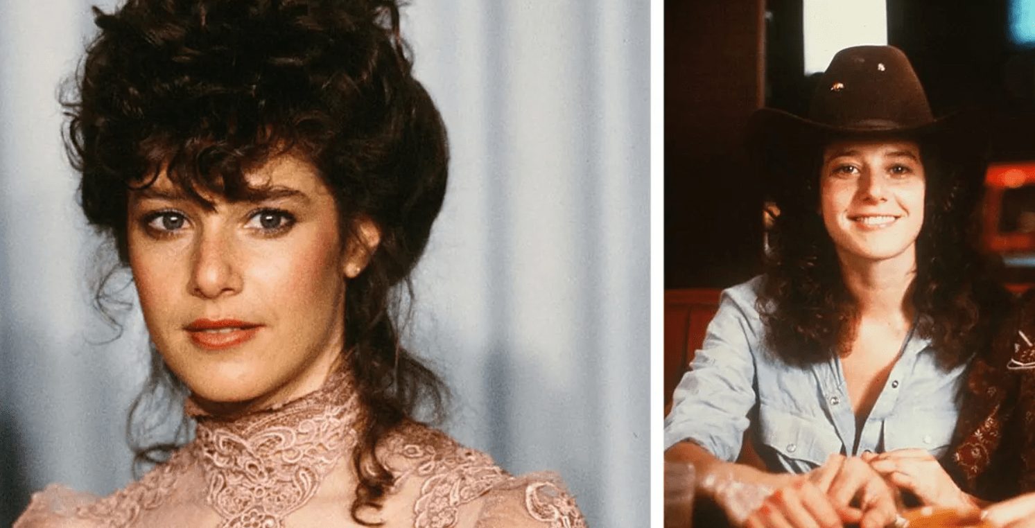 Portrait de Debra Winger jeune dans un film des années 80