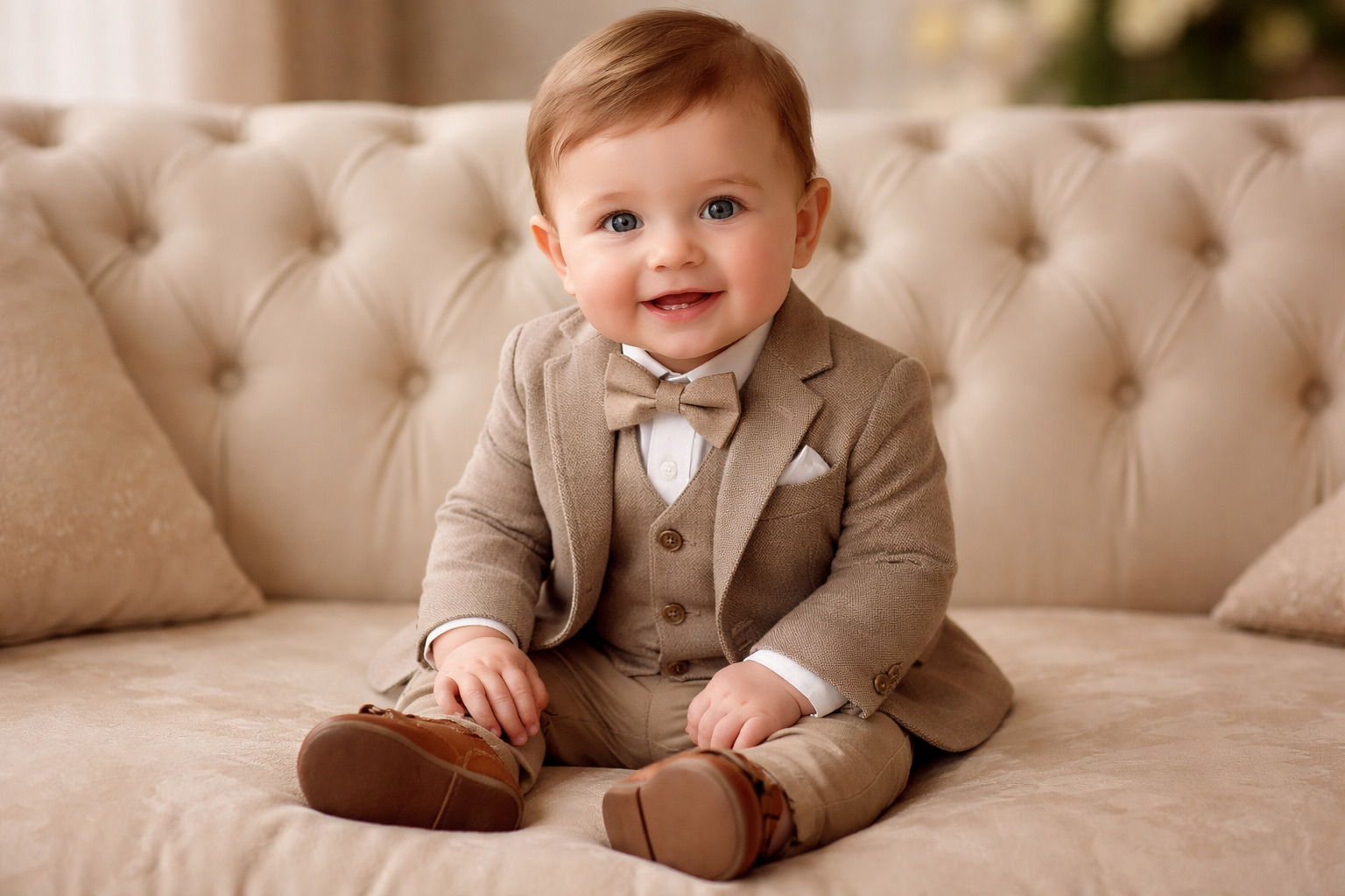 Jeune enfant élégant