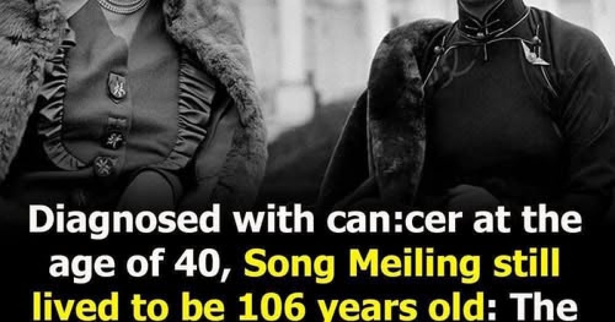 Soong Mei-ling : les deux légumes secrets d'une longévité hors du commun