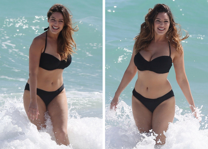 Kelly Brook élégante dans une robe ajustée