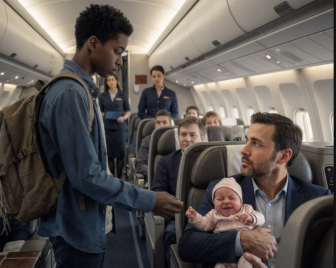 Ambiance tendue à bord de l'avion parmi les voyageurs