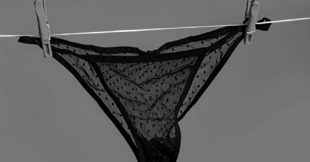 Schéma montrant le placement du nœud sur une culotte