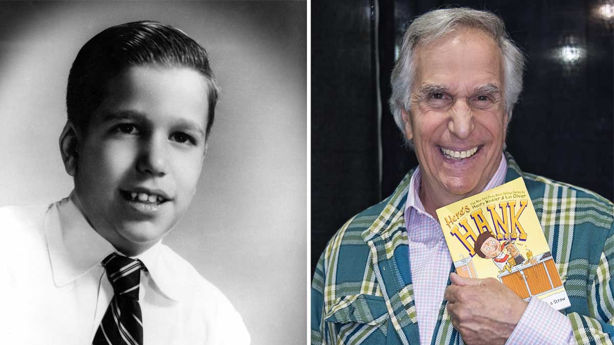 Henry Winkler, acteur mature, parle avec passion lors d'une interview
