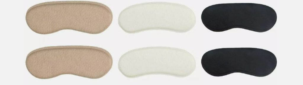 Collection de différents modèles de coussinets et semelles de confort modernes