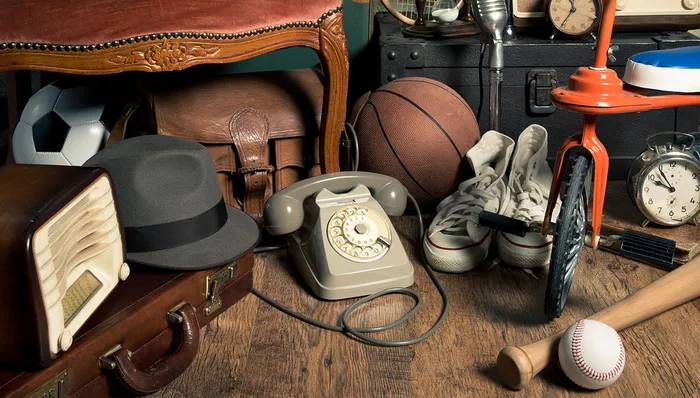 Objets souvenirs d'une relation passée