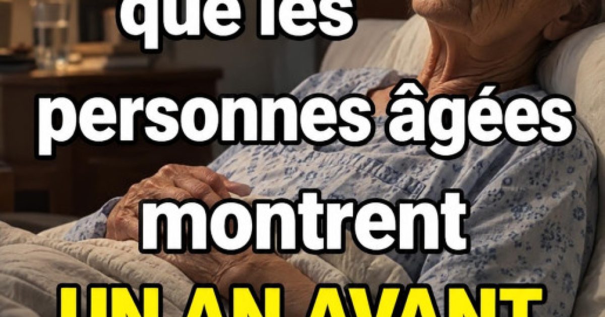 Seniors : 5 signaux discrets qui doivent vous alerter sur leur santé