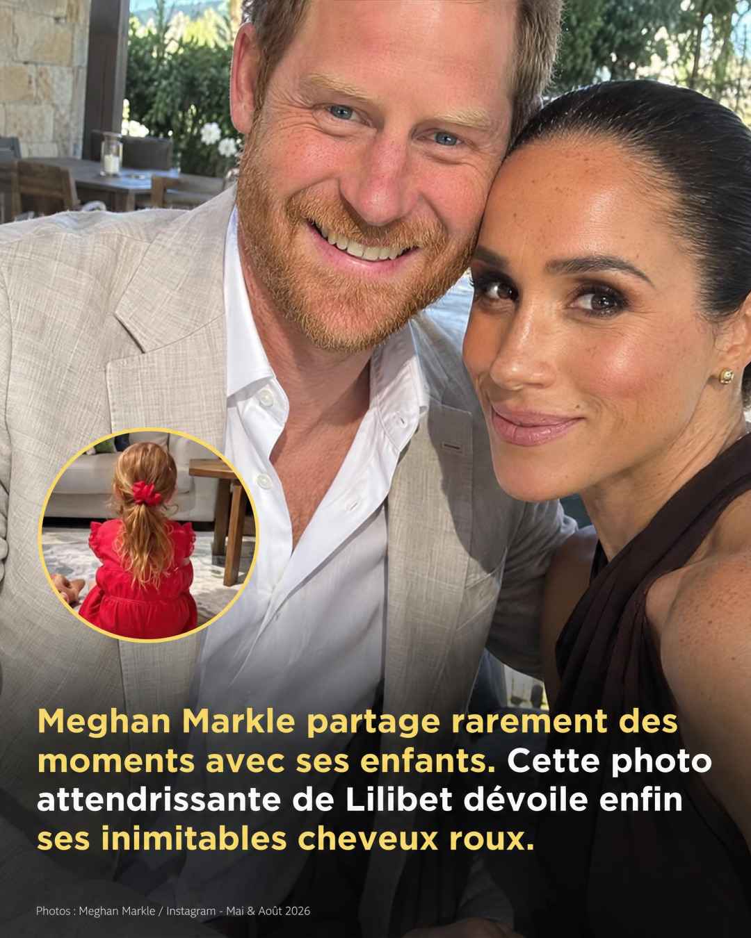 Lilibet Sussex et ses boucles rousses : l'apparition qui fait craquer les fans de Meghan Markle