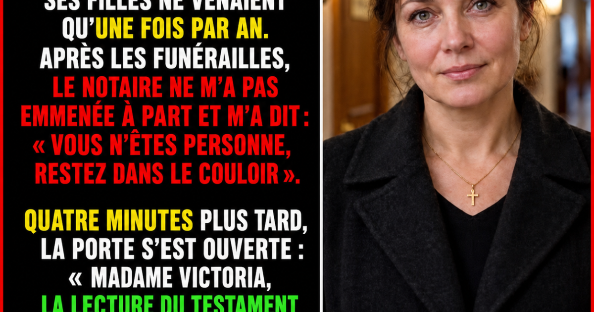Elle s'est occupée d'une aïeule abandonnée par ses filles pendant neuf ans : le testament l'a récompensée au-delà de tout