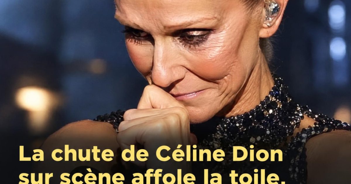 Céline Dion trébuche sur scène à Paris et se relève avec une grâce bouleversante