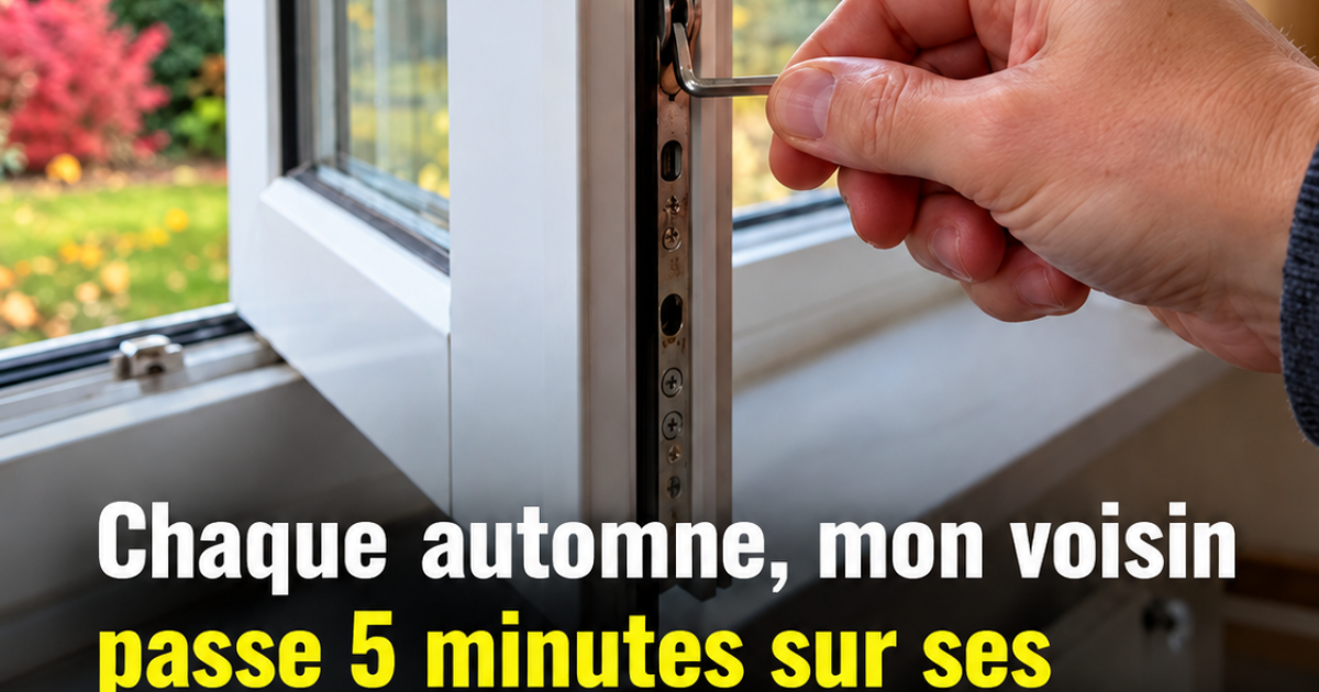 Fenêtres double vitrage : le réglage des galets que personne ne vous a jamais expliqué