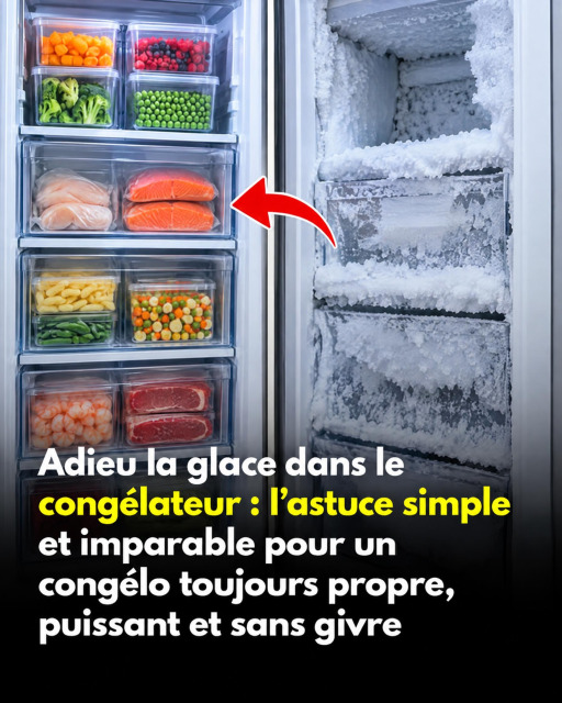 Congélateur givré : la méthode vapeur qui élimine la glace en 15 minutes chrono