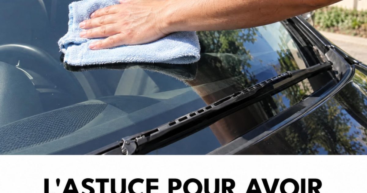Vitres de voiture impeccables : le secret du papier journal pour zéro trace ni peluche