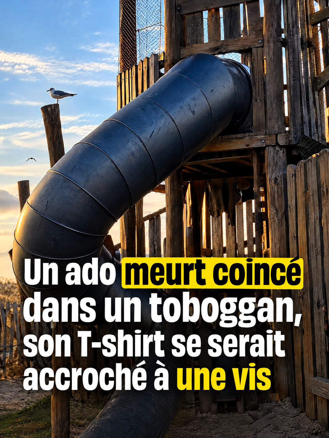 Un garçon de 13 ans meurt coincé dans un toboggan : ce tragique accident qui bouleverse les parents