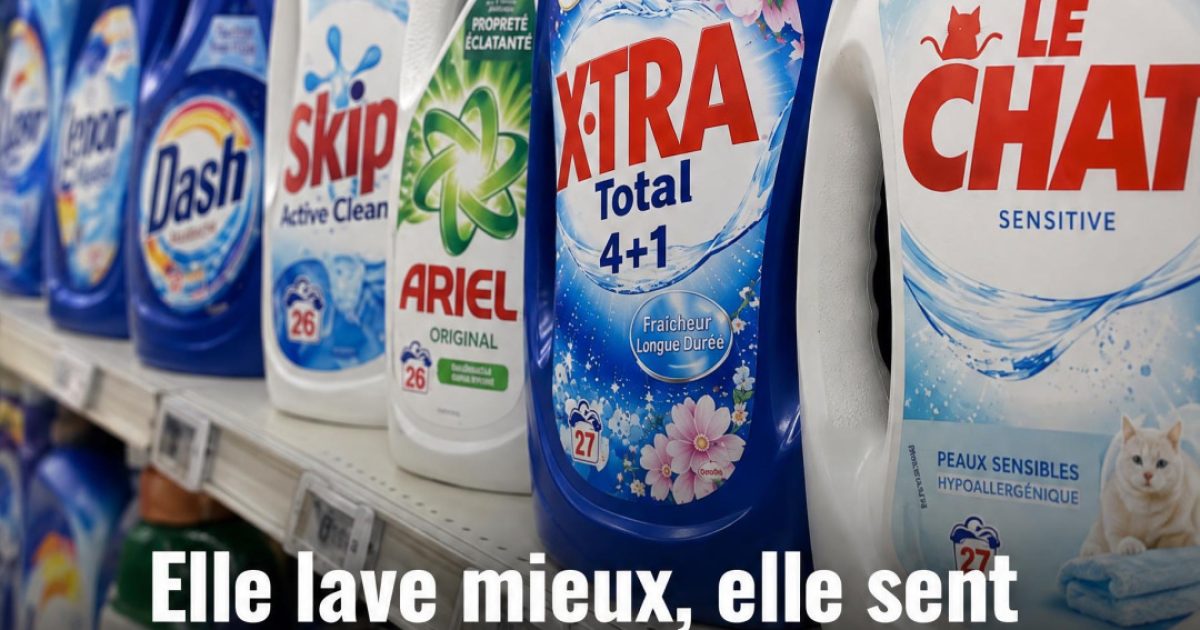 Comparatif lessives : une marque de distributeur écrase les grandes enseignes selon ce test indépendant