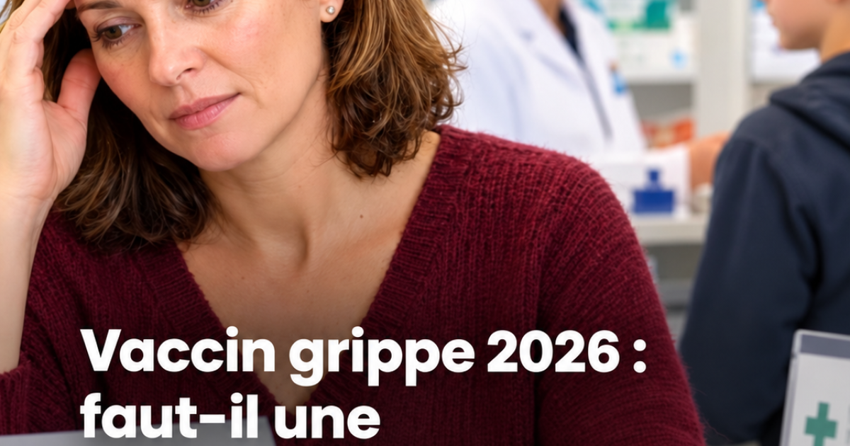 Vaccin contre la grippe : ordonnance, remboursement et bon de prise en charge, ce qui change vraiment en 2026