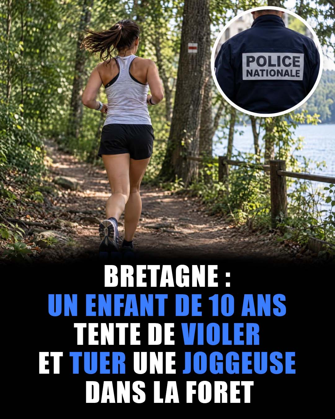 Saint-Brieuc : un garçon de 10 ans mis en examen après avoir agressé une joggeuse au couteau