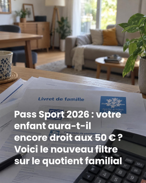 Pass Sport 2026 : conditions d'éligibilité, quotient familial et mode d'emploi pour en bénéficier