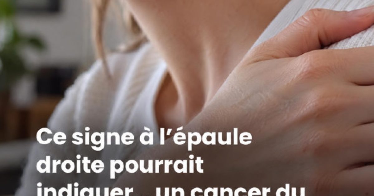 Douleur à l'épaule droite : et si votre foie était en cause ?
