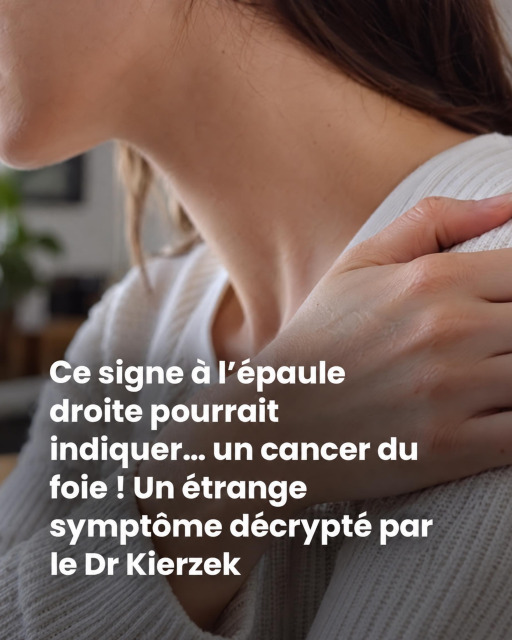 Douleur à l'épaule droite : et si votre foie était en cause ?