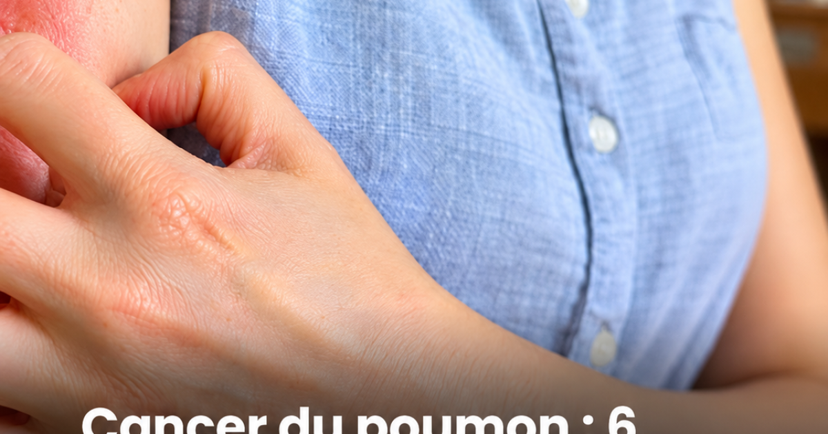 Cancer du poumon : les signaux d'alerte que votre peau peut vous envoyer