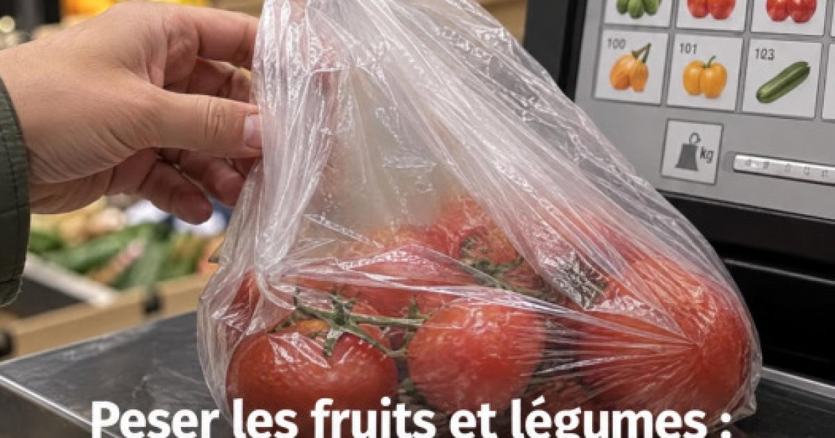 Supermarché : ce geste anodin à la balance qui vous fait dépenser plus sans le savoir