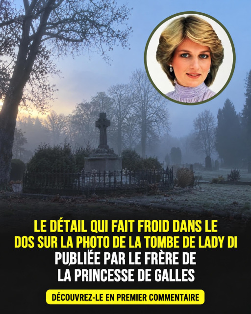 La photo troublante du lieu de sépulture de Lady Diana qui affole la toile