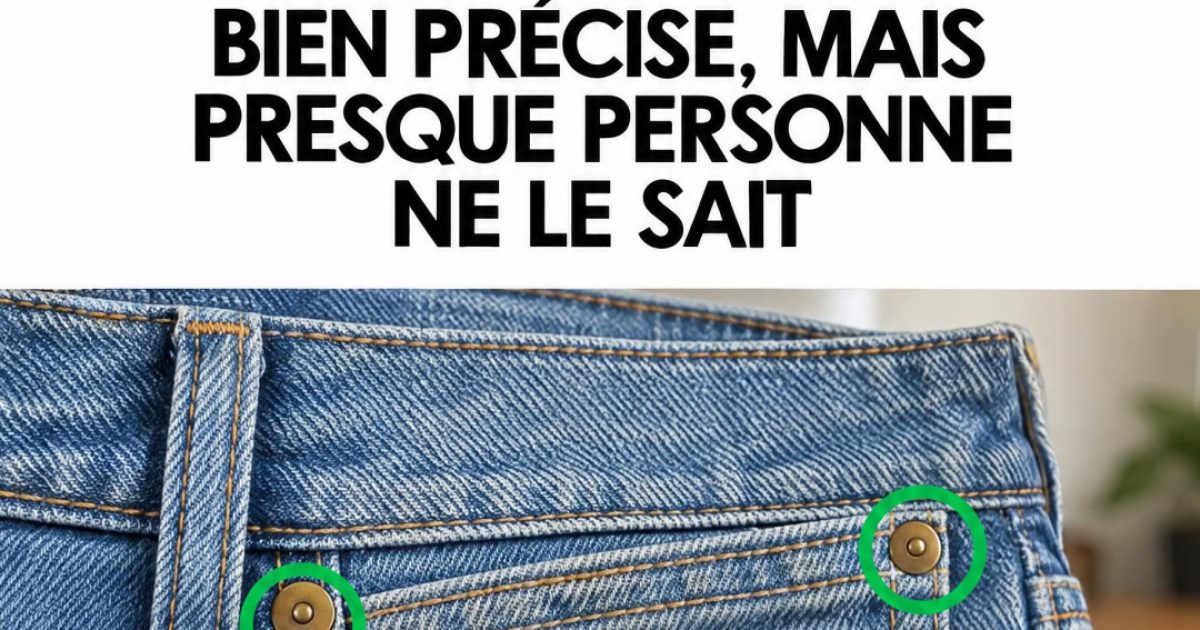 La mystérieuse petite poche de votre jean : son histoire fascinante et ses usages insoupçonnés