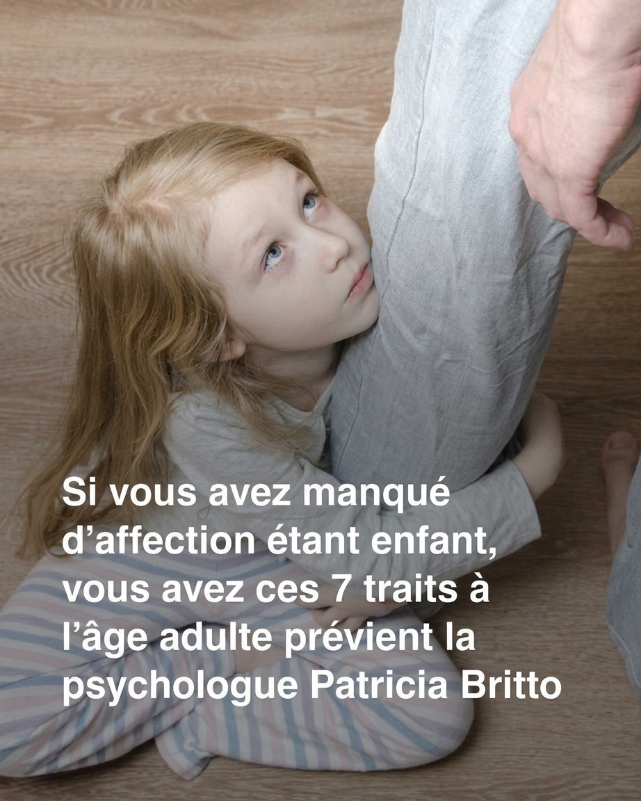 Manque d'affection dans l'enfance : 6 comportements qui trahissent des blessures émotionnelles à l'âge adulte