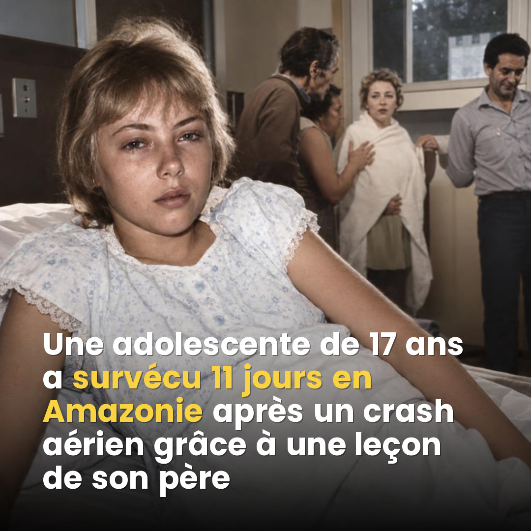 Juliane Koepcke : comment les conseils de survie de ses parents l'ont sauvée après un crash d'avion