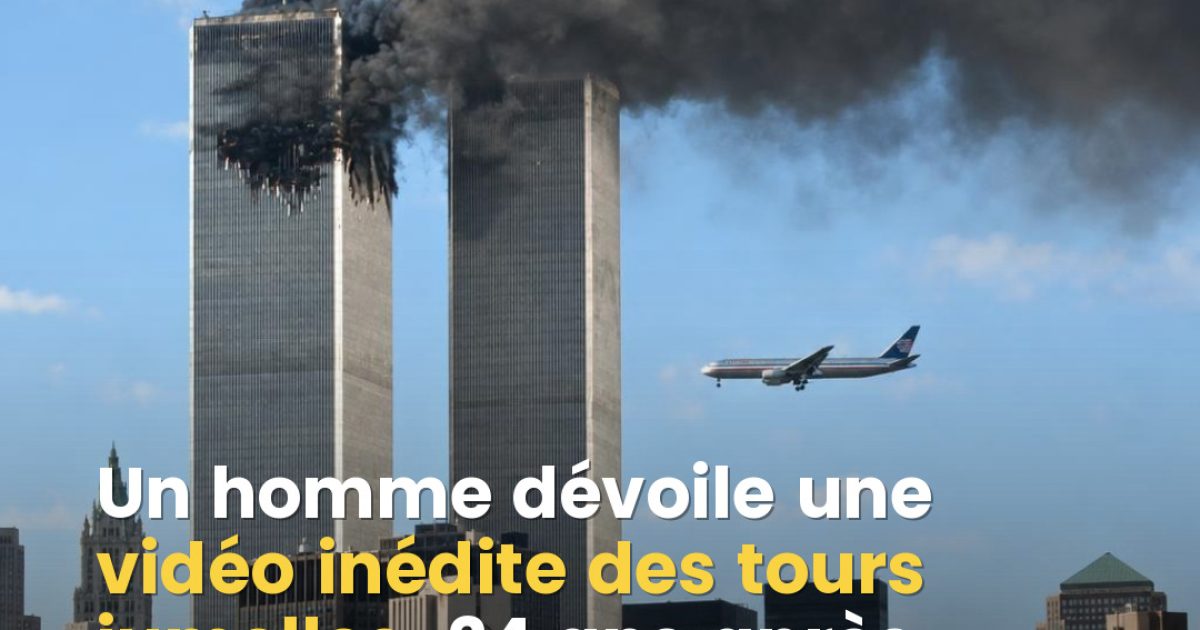 Une cassette oubliée pendant 24 ans révèle des images inédites du 11 septembre