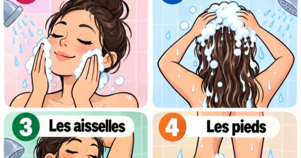 Ce que la façon dont vous vous lavez sous la douche révèle sur votre personnalité