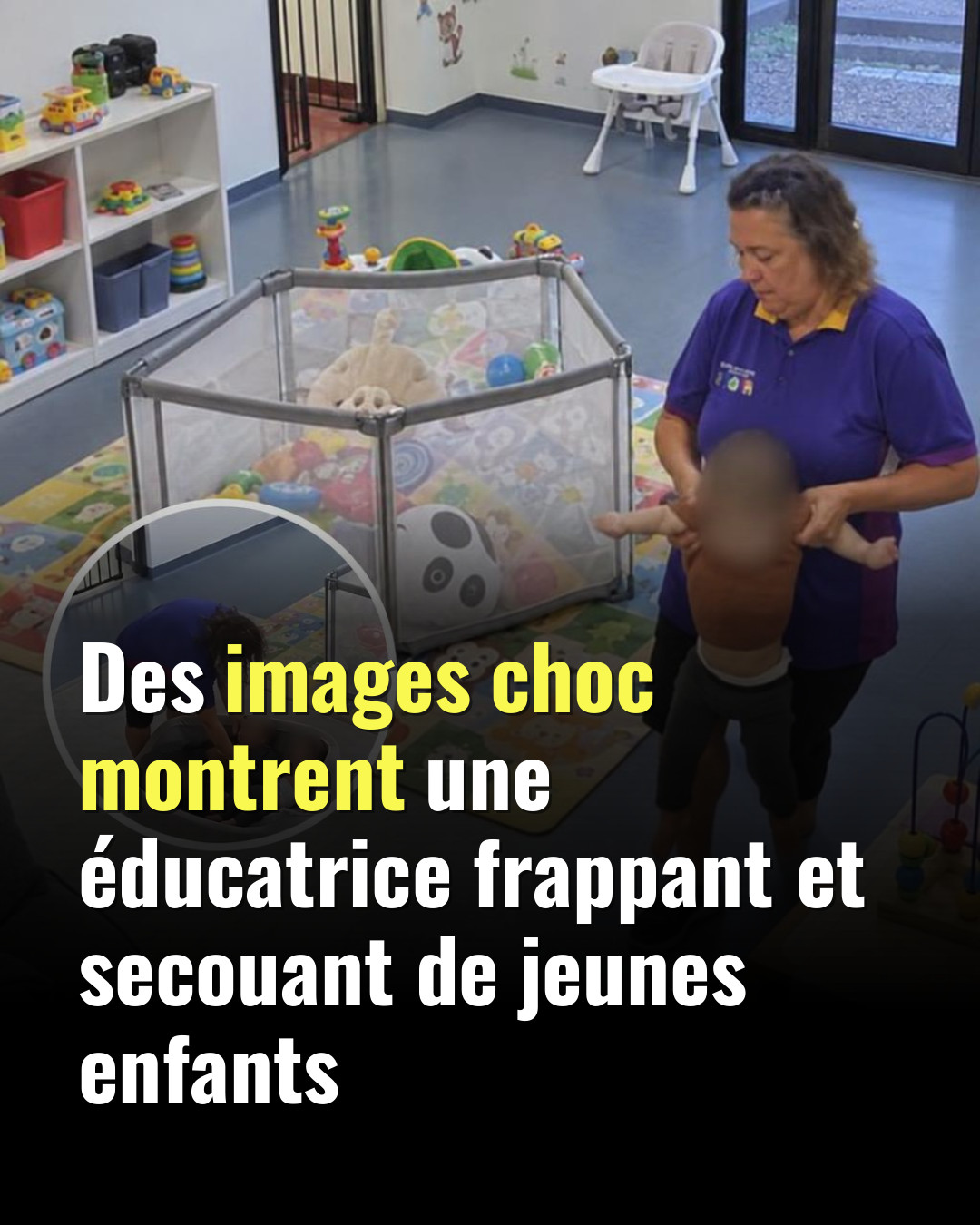 Maltraitance en crèche filmée par les caméras : une employée condamnée, des parents déterminés à changer les choses