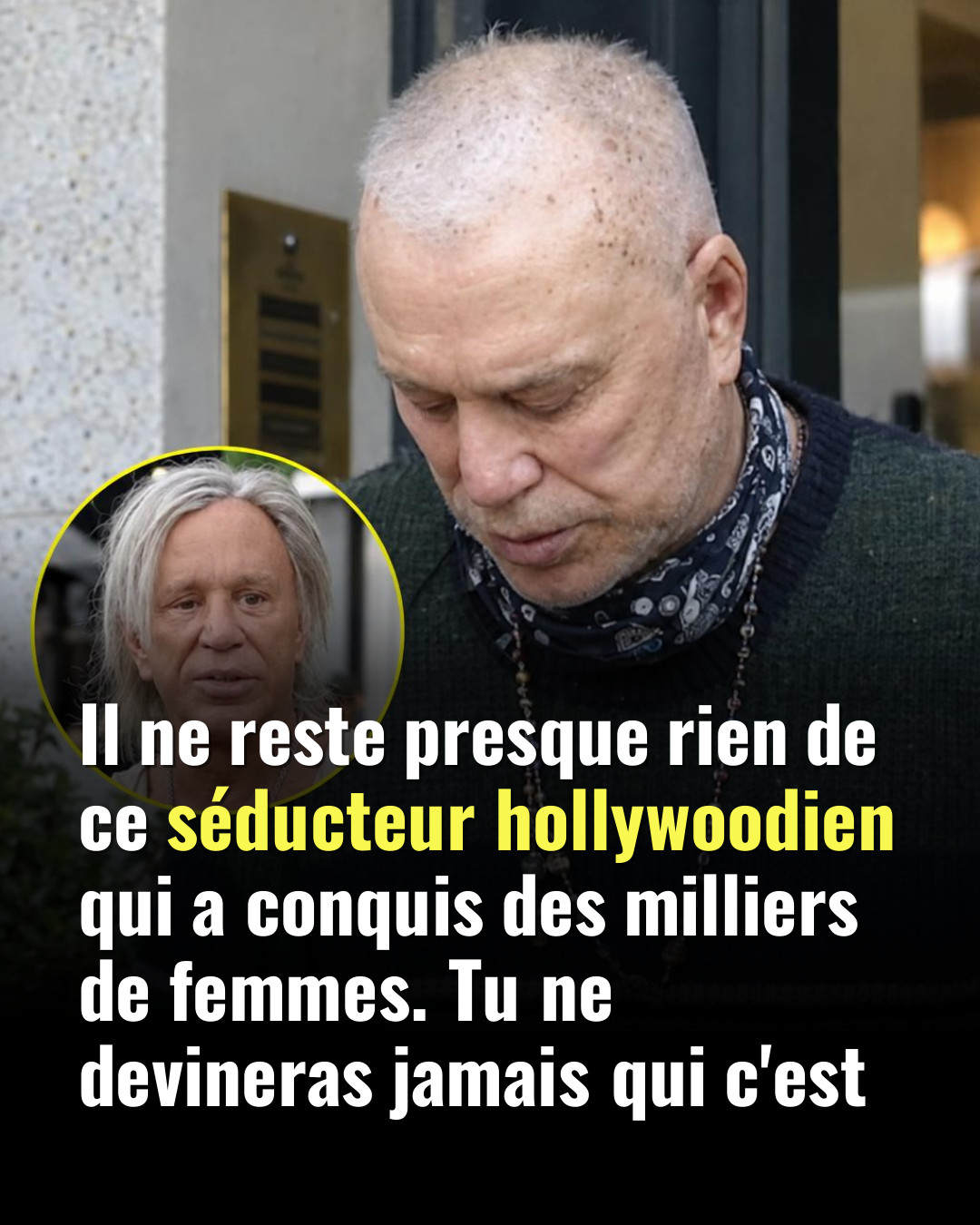 Mickey Rourke : derrière le visage transformé, une histoire bien plus profonde qu'on ne le croit