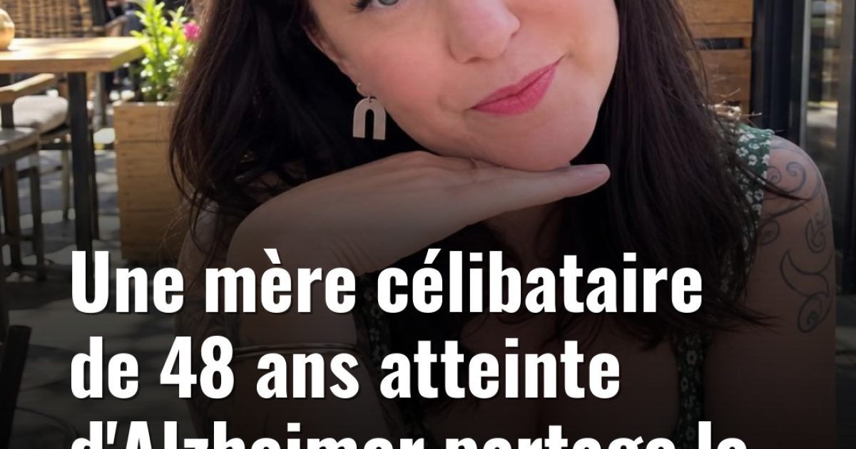 Alzheimer précoce à 48 ans : le témoignage courageux de Rebecca qui nous touche profondément