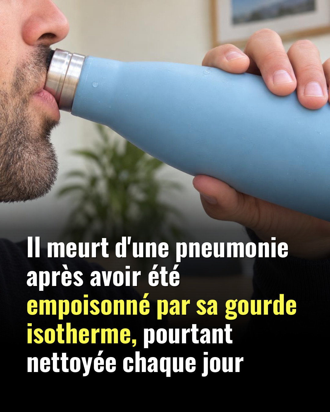 Intoxication mortelle au plomb : ce que votre vieille gourde isotherme vous fait sans que vous le sachiez
