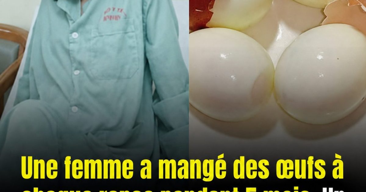 Elle mange des œufs tous les jours depuis cinq mois : ce que son médecin a découvert dans ses analyses