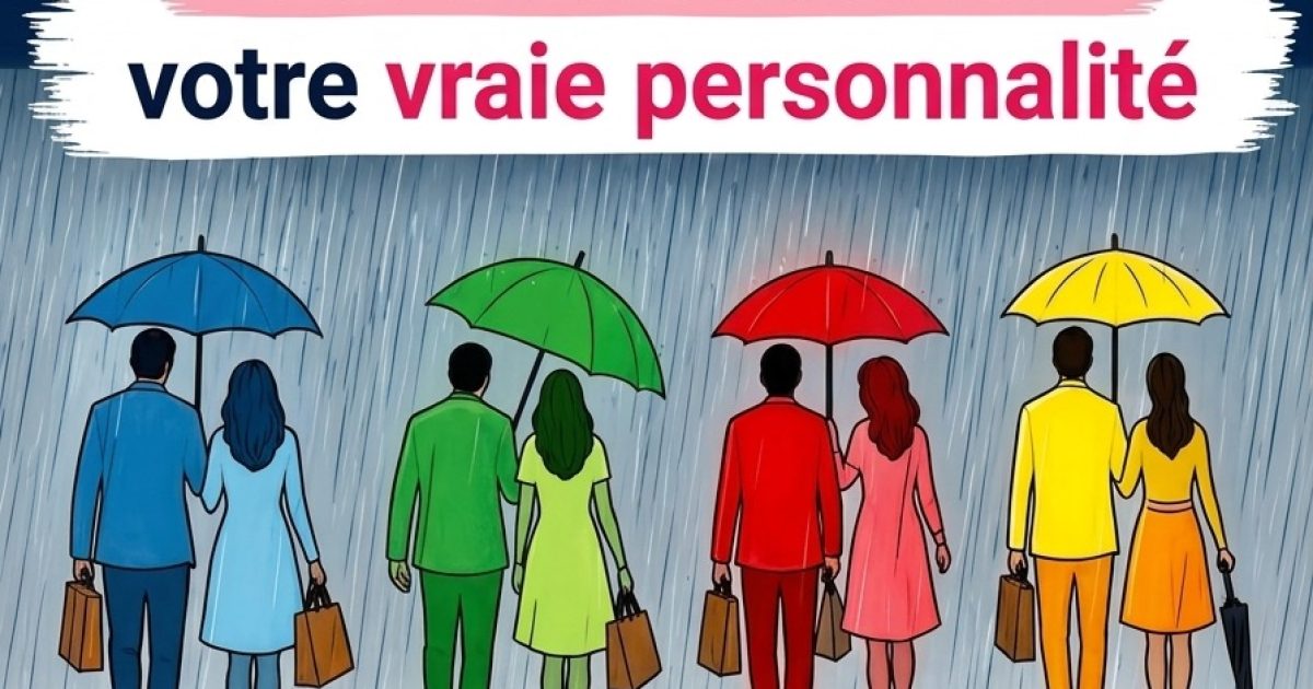 Test visuel : quel couple sous la pluie avez-vous choisi ? Ce que cela révèle sur votre façon d'aimer