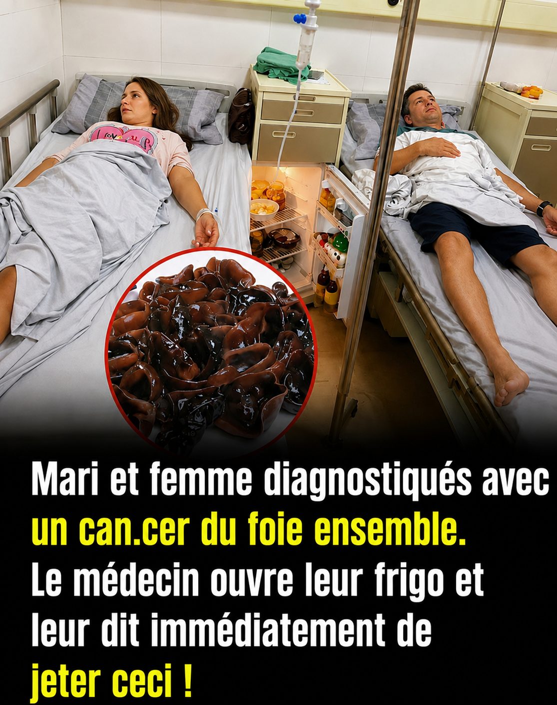 Deux personnes malades en même temps : ce que votre réfrigérateur dit de votre santé