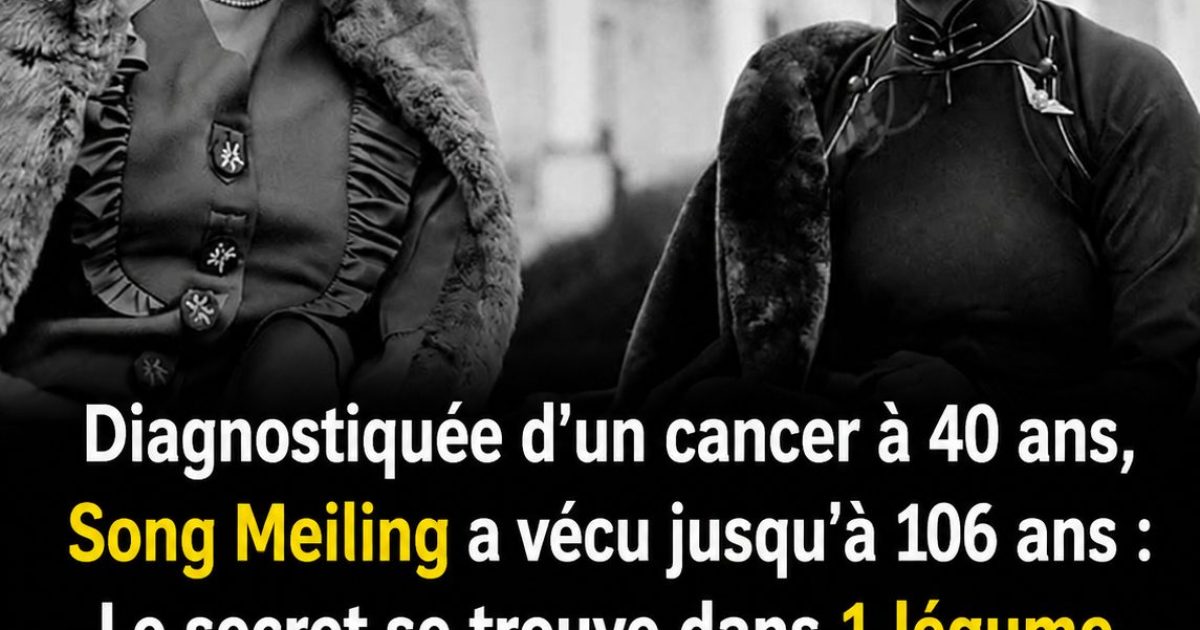 Les secrets de longévité de Soong Mei-ling : deux légumes du quotidien pour vivre jusqu'à 106 ans