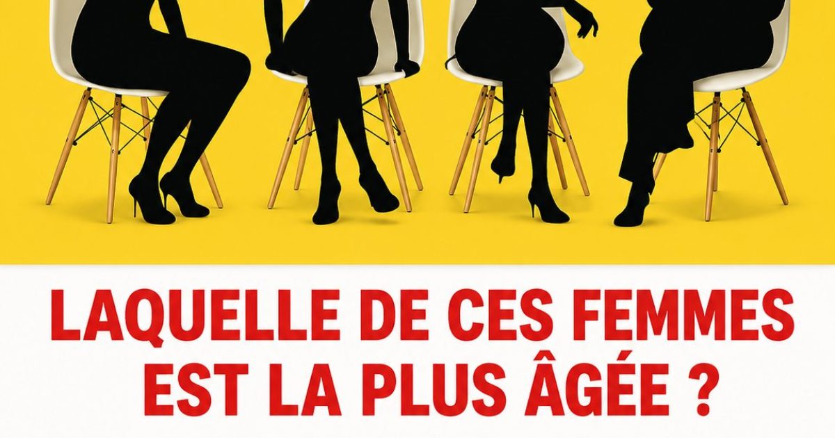 Test de personnalité : quelle silhouette vous semble la plus âgée ? Ce que votre réponse dit de vous
