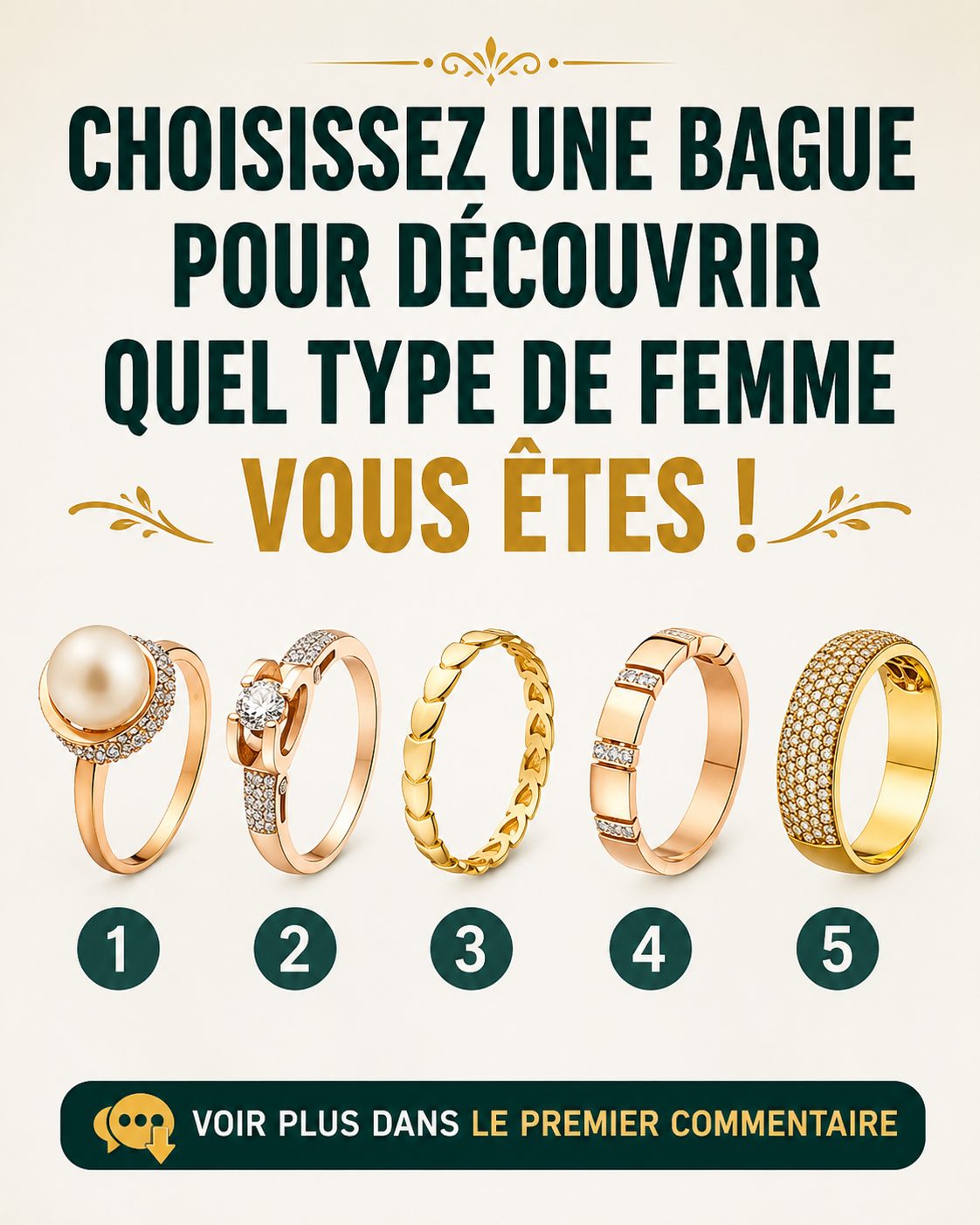 Ce que votre bague préférée révèle vraiment sur votre personnalité