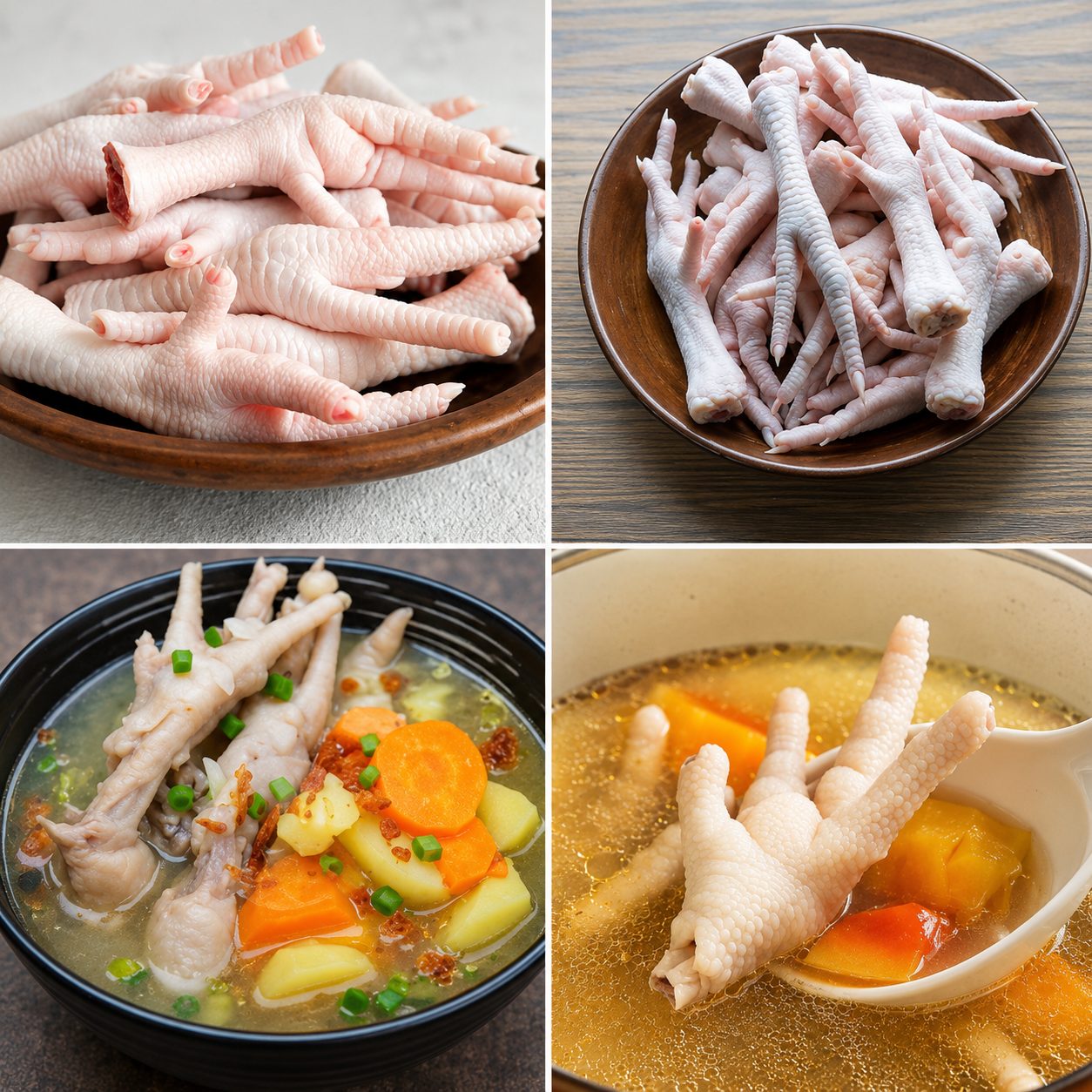 Pattes de poulet : l'aliment insoupçonné qui booste votre bien-être et votre beauté