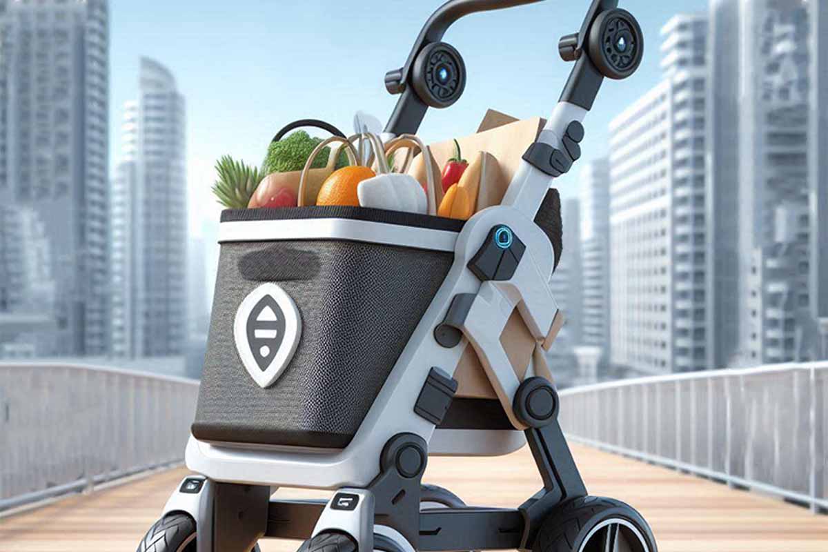 Un adolescent aidant pour les courses